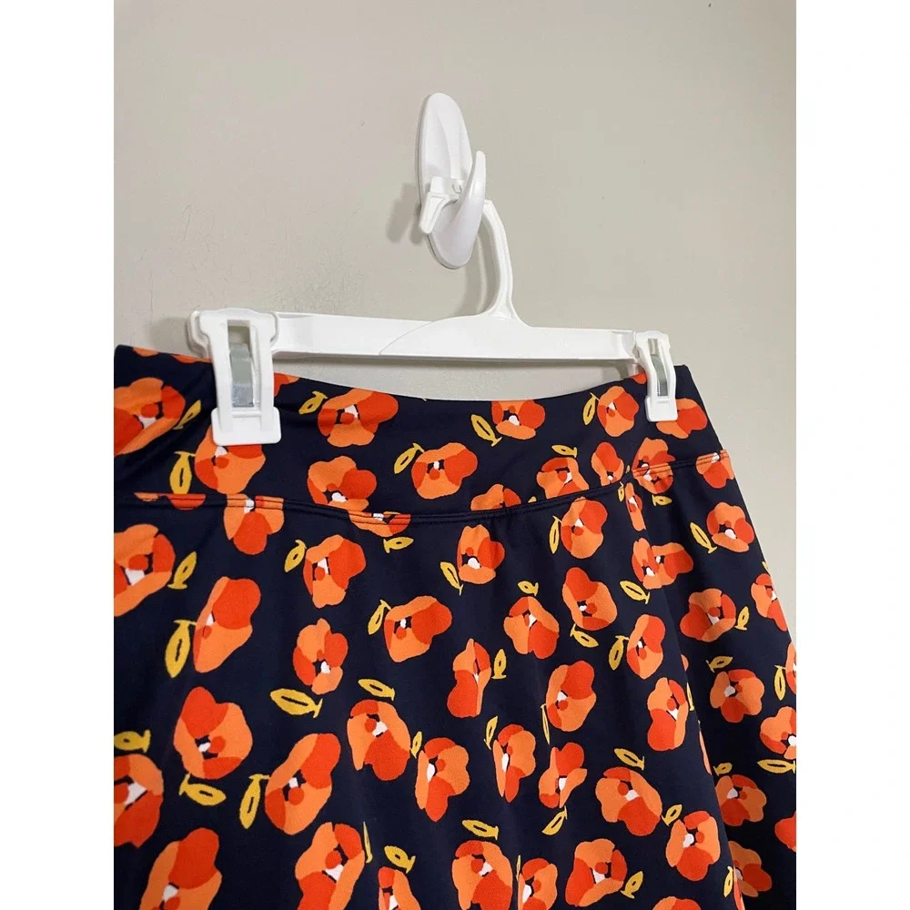 Title Nine Buttah Athletic‎ Skort in Poppy Floral Print Size Small Athleisure